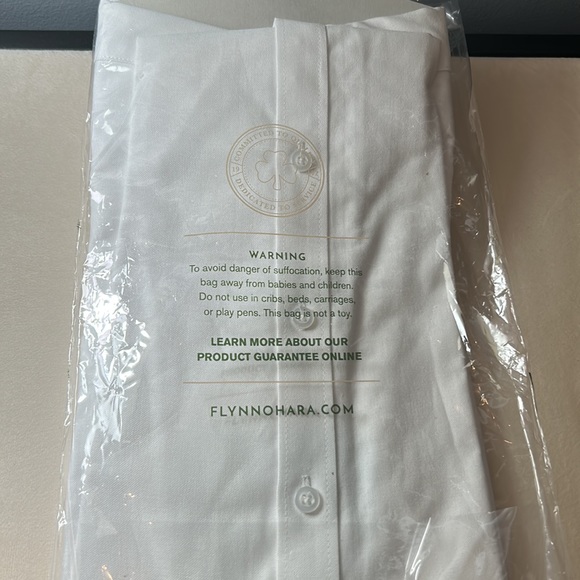 Flynn O’Hara girls white shirt sleeve blouse - Picture 3 of 4